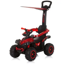 Chipolino Kinder Rutscher ATV, Wassertransferdruck,Musik, Frontbügel Sonndendach rot