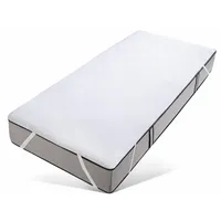 MY HOME Matratzenauflage wasserdicht 140 x 200 cm weiß