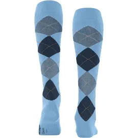 Burlington Damen Kniestrümpfe Queen KH 22304-6541 36-41 - Light Blue - 36-41