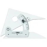 Möbius + Ruppert Zeichenwinkel 20,0 cm Transparent
