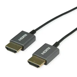 ROLINE HDMI-Koaxialkabel ultraschlank 8K60 ST/ST - Kabel - Digital/Display/Video