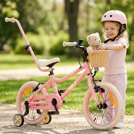 SUN BABY LOOFI 16 Zoll RH 0 cm grau/rosa