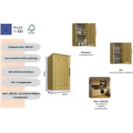 Home Affaire Hängeschrank 40 x 36 x 75 cm Beige