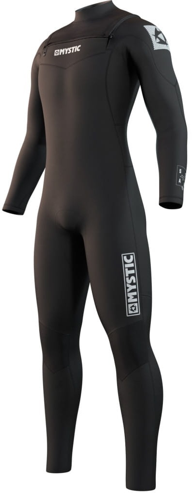 Mystic Star Fullsuit 3/2mm Double Fzip Black  LT  