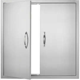 Vevor Grill-Zugangstür 790 x 790 x 46 mm Edelstahl