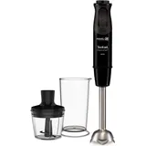 Tefal HB641838, Stabmixer, Schwarz, Grau