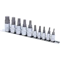 KS Tools 1/4"+3/8" Bit-Stecknuss-Satz TorxPlus, 10-tlg, IP10-IP60