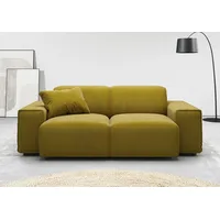 2-Sitzer ANDAS "Glimminge auch in Breitcord + Feincord + Easy care-Bezug", grün (pistazie), B:194cm H:71cm T:101cm, 95% Polyester, 5% Nylon, Sofas, besondere Kedernähte,, Zierkissen