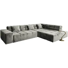 KAWOLA Sofa NEVADA silber