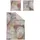 IRISETTE Zobel 8853 bunt Biber 155 x 200 cm + 80 x 80 cm