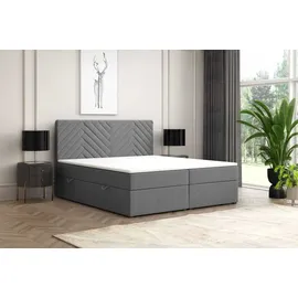 m-punkt Malibu 180 x 200 cm Grau