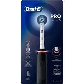 Oral-B Pro 3 3000 Sensitive Clean schwarz + Aufsteckbürste