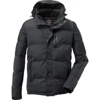 KILLTEC Herren Steppjacke mit abzippbarer Kapuze KOW 152 MN QLTD JCKT, schwarz, M