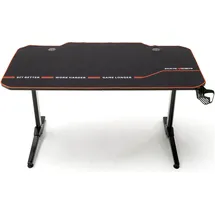 DXRacer GD2000 Max 1 Gaming-Tisch Schwarz/Rot