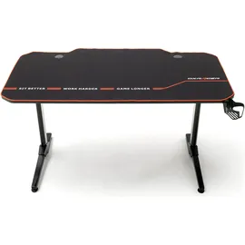 DXRacer GD2000 Max 1 Gaming-Tisch Schwarz/Rot