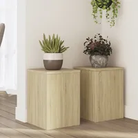 vidaXL Pflanzenständer 25 x 25 x 35 cm Sonoma-Eiche