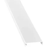 Guttagliss Alu-Zierklemmdeckel für Hohlkammerplatten 16 mm 3 m Weiß