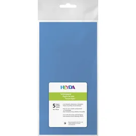 Heyda 203310532 Seidenpapier 50 x 70 cm hellblau