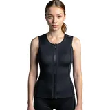 PAWHITS Damen-Neoprenoberteil, 3mm Neoprenjacke Weste, ärmellose Neoprenanzüge für Frauen Tauchen Surfen Segeln Schwimmen (2XL)