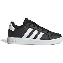 ADIDAS Kinder Halbschuhe Grand Court Lifestyle, CBLACK/FTWWHT/CBLACK, 36