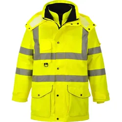 Warnschutz Winterjacke 7in1 "S427" Traffic gelb - 3XL - gelb