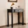 Costway Konsolentisch 71x30x71 cm Schwarz