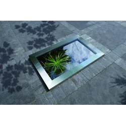 Ubbink Quadra InoxFrame Edelstahlrahmen für Wasserbecken Quadra C1 und C3