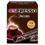 Jacobs Espresso Sticks 25 Portionen / Packung, 4er Pack (4 x 45 g)