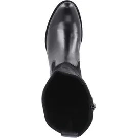 CAPRICE Stiefel mit Absatz Runde Spitze Blockabsatz, Schwarz 40 EU