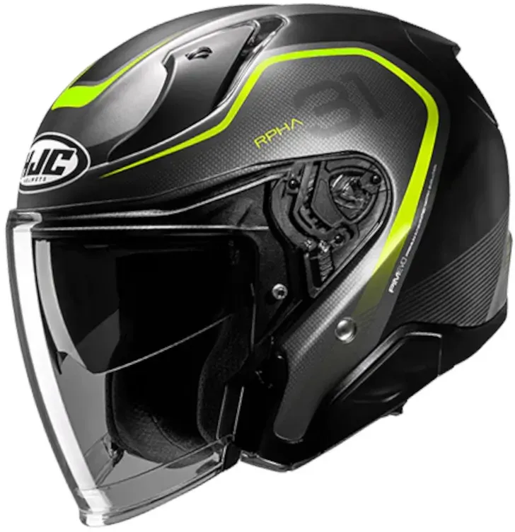 Hjc Rpha 31 Kouv Mc3Hsf Matt/Schwarz/Grau/Neongelb XS (54-55)