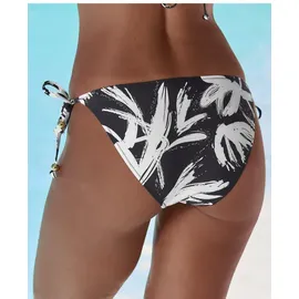 French Connection Triangel-Bikini Damen Schwarz/Creme 38 Cup C/D