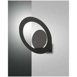 Fabas Luce Hector Wandleuchte LED 1x14W Metall Schwarz
