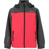 Weather Report Outdoorjacke WEATHER REPORT "Borise Jr.", Kinder, Gr. 140, orange (koralle), 90% Polyester, 10% Elasthan, mehrfarbig, normal, hoch geschlossener Ausschnitt, Jacken Outdoorjacke, mit wasserdichter Ausstattung