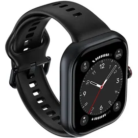 Honor Choice Watch BT 39,90 mm Kunststoffgehäuse schwarz Sportarmband schwarz M