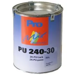 MIPA 2K PU-Acryllack PU240-30 seidenmatt, RAL6017 - maigrün, 1kg