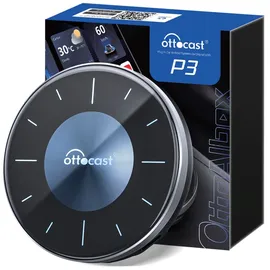 3 in 1 Ottocast P3 CarPlay AI Box Android 12 Wireless Android Auto Apple CarPlay