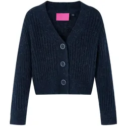 Kinder-Strickjacke Marineblau 104 – Kuschelig & vielseitig kombinierbar - 104