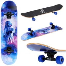Nils Extreme DREAMER Skateboard Schwarz
