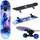 Nils Extreme DREAMER Skateboard Schwarz