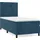 vidaXL Boxspringbett 100 x 200 cm Dunkelblau