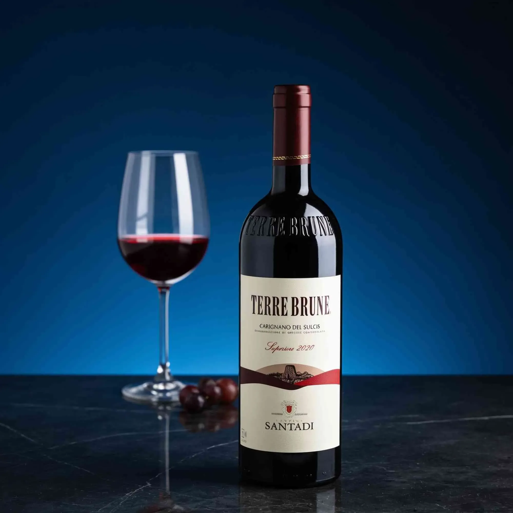 Santadi 2020 Santadi Terre Brune 2020 Bovaleddu,Carignano Italien