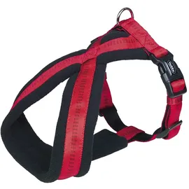Nobby Komfort Geschirr Soft Grip, rot Bauch: 35-50 cm, B: 25/50 mm, 1 Stück
