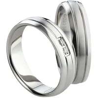 Mabro Partnerringe Verlobungsringe AB832 / AB833 Edelstahl