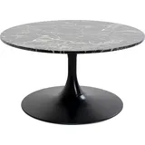 Kare Schickeria Schwarz Marmor 80 x 42 cm