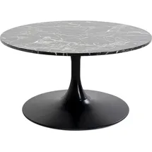 Kare Schickeria Schwarz Marmor 80 x 42 cm