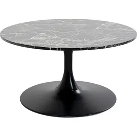 Kare Schickeria Schwarz Marmor 80 x 42 cm