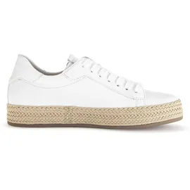 Gabor Sneaker Damen Weite E Weiß 41