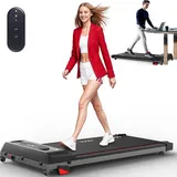 VOWVIT Walking Pad 4% Neigung, 1–6 km/h, 2,25 PS, bis 100 kg - Schwarz