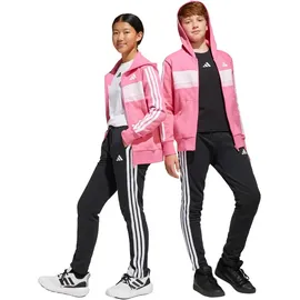 adidas Seasonal Essentials Tiberio 3-Streifen Trainingsanzug Pink Fusion/White/Clear Pink 176