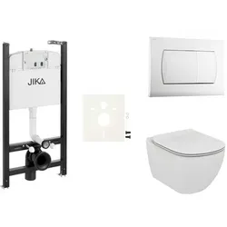 Ideal Standard Tesi Hänge-WC Set für Trockenbau / Vorwandinstallation SIKOJSTES1